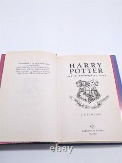 Harry Potter And The Philosopher's Stone (2000, 1st Ed, 7th Print) Hardcover