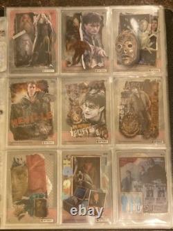 Harry Potter Artbox Deathly Hallows Part 2 Complete Set in Binder Insert Sets