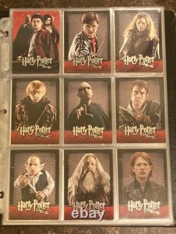 Harry Potter Artbox Deathly Hallows Part 2 Complete Set in Binder Insert Sets