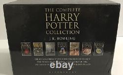 Harry Potter Bloomsbury Hardcover Complete Box Set UK Edition 1-7 Rare