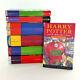 Harry Potter Book Complete Series 1-7 Hardcover Canadian 1st Edition Set Uk Text
