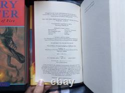 Harry Potter Book Series Complete Hardcover Set Canadian Editions