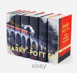 Harry Potter Book Series WithLimited Edition Hogwarts Express Train Book Sleeves