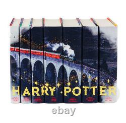 Harry Potter Book Series WithLimited Edition Hogwarts Express Train Book Sleeves