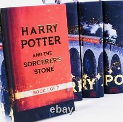Harry Potter Book Series WithLimited Edition Hogwarts Express Train Book Sleeves