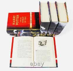 Harry Potter Book Series WithLimited Edition Hogwarts Express Train Book Sleeves