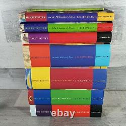 Harry Potter Book Set 1-7 First Edition Bloomsbury Complete Full Set Hardbacks