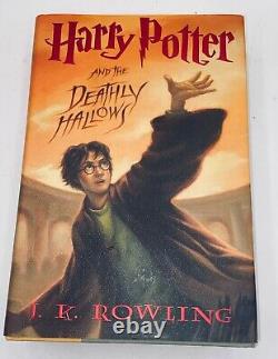 Harry Potter Book Set 1 7 JK Rowling Hardcover Dust Jackets First Editions