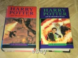 Harry Potter Book Set ALL HARDBACK Complete 1-7 JK Rowling Bloomsbury HC DJ