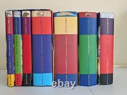 Harry Potter Book Set Bloomsbury ALL HARDBACK UK First Edition Complete 1-7