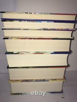 Harry Potter Book Set Bloomsbury ALL HARDBACK UK First Edition Complete 1-7 VGC