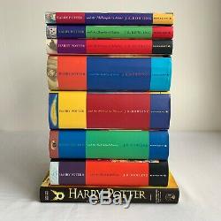 Harry Potter Book Set Bloomsbury Hardbacks UK First Edition Complete 1-7+ Extras