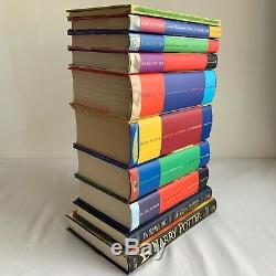 Harry Potter Book Set Bloomsbury Hardbacks UK First Edition Complete 1-7+ Extras