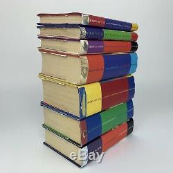 Harry Potter Book Set Bloomsbury Hardbacks UK First Edition Complete 1-7 J. K. R