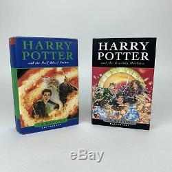 Harry Potter Book Set Bloomsbury Hardbacks UK First Edition Complete 1-7 J. K. R