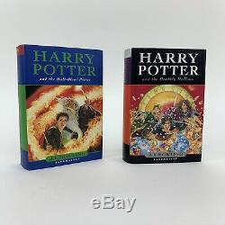 Harry Potter Book Set Bloomsbury Hardbacks UK First Edition Complete 1-7 VGC