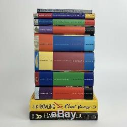 Harry Potter Book Set Bloomsbury Hardbacks UK First Edition Complete Works +