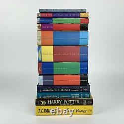 Harry Potter Book Set Bloomsbury Hardbacks UK First Edition Complete Works VGC