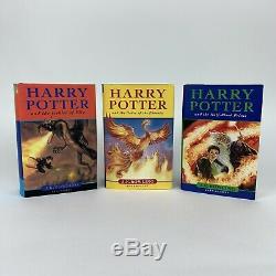 Harry Potter Book Set Bloomsbury Hardbacks UK First Edition Complete Works VGC