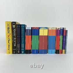 Harry Potter Book Set Bloomsbury Hardbacks UK First Edition Complete Works VGC