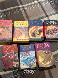 Harry Potter Book Set Bloomsbury/Raincoast Editions -First Canadian Printings