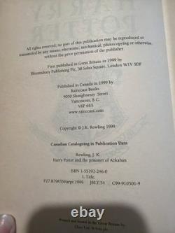 Harry Potter Book Set Bloomsbury/Raincoast Editions -First Canadian Printings