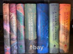 Harry Potter Book Set Complete 1-7 Hardcover J. K. Rowling Scholastic