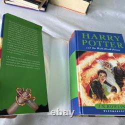 Harry Potter Book Set Hardcover 1-7 Complete Original Covers It's Magic Box 00s