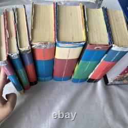 Harry Potter Book Set Hardcover 1-7 Complete Original Covers It's Magic Box 00s