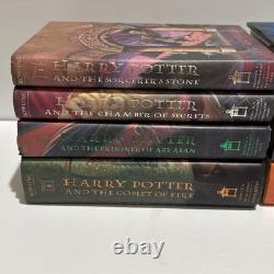 Harry Potter Book Set Hardcover Complete Set 1-7 J K Rowling VGUC