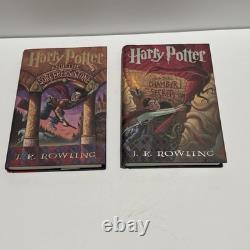 Harry Potter Book Set Hardcover Complete Set 1-7 J K Rowling VGUC