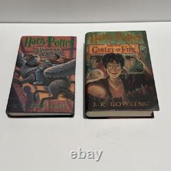 Harry Potter Book Set Hardcover Complete Set 1-7 J K Rowling VGUC