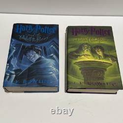 Harry Potter Book Set Hardcover Complete Set 1-7 J K Rowling VGUC