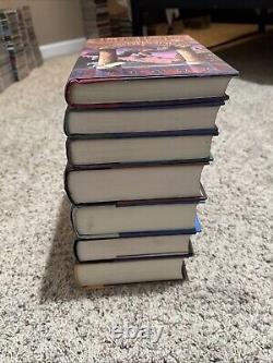 Harry Potter Book Set Hardcover Complete Set 1-7 J K Rowling VGUC