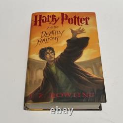 Harry Potter Book Set Hardcover Complete Set 1-7 J K Rowling VGUC