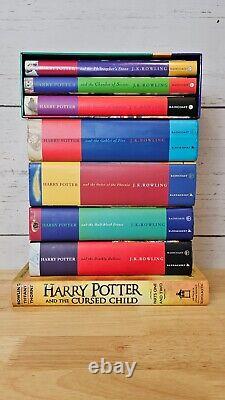 Harry Potter Book Set Lot Bloomsbury Raincoast Hardcover Dustcover 1-8 Complete