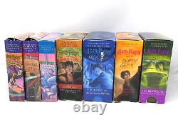 Harry Potter Books 1 7 Complete Collection Audio CD Set JK Rowling Jim Dale VG