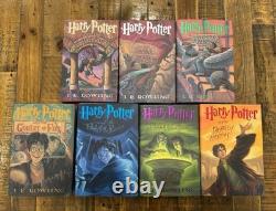 Harry Potter Books 1-7 Complete Set / Hardcover 1st Prints 1st Editions
