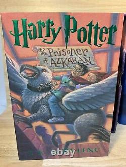 Harry Potter Books 1-7 Hardcover (1-4 NEW) COMPLETE SET NICE