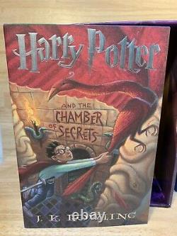 Harry Potter Books 1-7 Hardcover (1-4 NEW) COMPLETE SET NICE