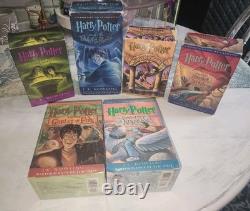 Harry Potter Books Audio Complete Book 6 Sets On Cassette JK Rowling Jim Dale