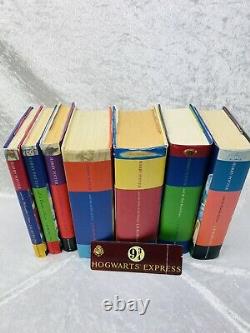 Harry Potter Books Complete 1-7 Hardback set inc Bloomsbury First Editions