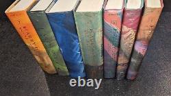 Harry Potter Books Complete Hardcover Set Years 1-7 First US Edition