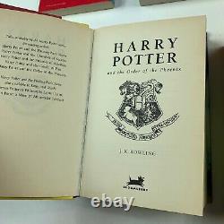 Harry Potter Books Complete Original Set JK Rowling 2x First Edition 2x HC 5x PB