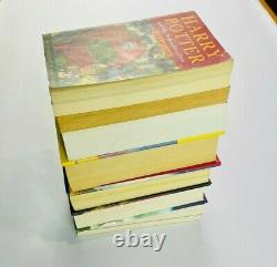 Harry Potter Books Complete Original Set JK Rowling 3x First Edition 3x HC 6x PB