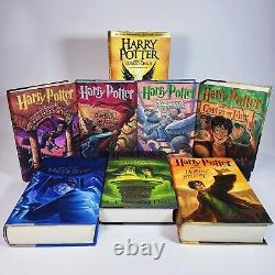 Harry Potter Books Complete Set 1-7 First Editions, Various Early Print Numbers