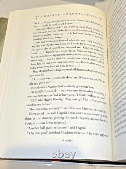 Harry Potter Books Complete Set 1-7 Hardcover First Edition J. K. Rowling
