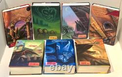 Harry Potter Books Complete Set 1-7 Hardcover First Edition J. K. Rowling