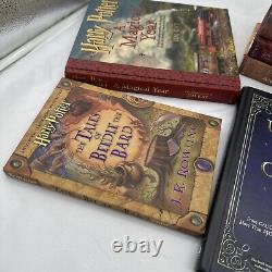 Harry Potter Books Complete Set 1-7 Hardcover J. K Rowling Scholastic 11 Book Lot