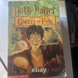 Harry Potter Books Complete Set 1-7 by JK Rowling, Paperback, Used